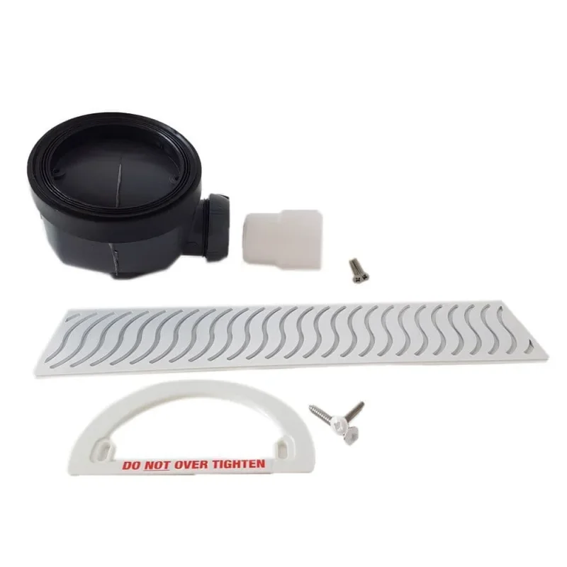 Crosswater High Flow Waste Linear 25mm Tray Only detail view - Image 1