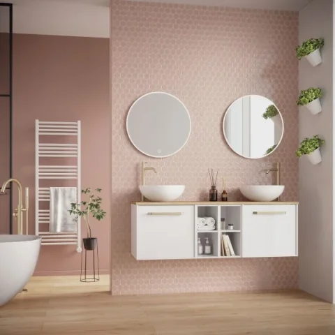 Crosswater Infinity Illuminated Mirror 700 detail view - Image 2