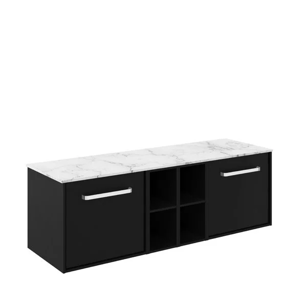 Crosswater Infinity Worktop 1410 Carrara Marble Effect