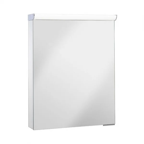 Crosswater Lustro LED Cabinet Single Door 550x700