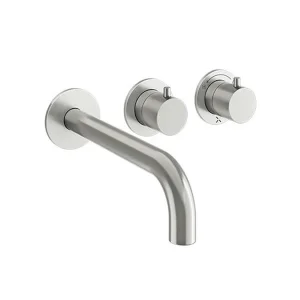 Crosswater Module Mpro 2 Control Trimset With Bath Spout Stainless Steel Effect