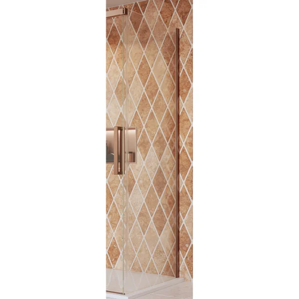 Crosswater Asura 8mm Side Panel for Sliding Door 900 Brushed Bronze