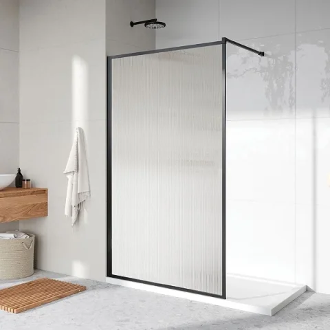 Crosswater Gallery 8 Panel 1997x755clear detail view - Image 1