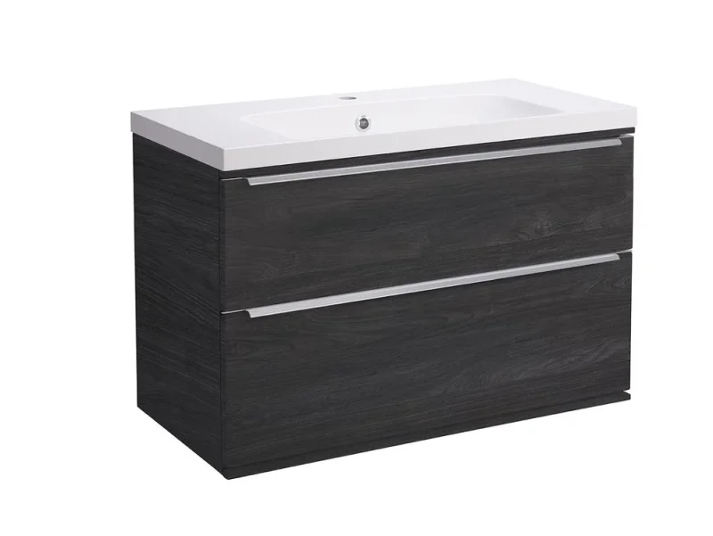Roper Rhodes 800mm Scheme Ceramic Basin - White detail view - Image 1