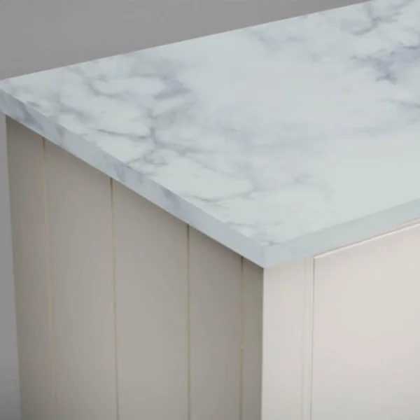 Roper Rhodes 1280mm Standard Depth Solid Surface Worktop - Carrara