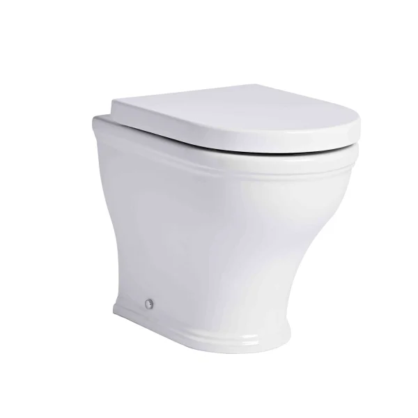 Roper Rhodes 490mm Langford Back To Wall Pan - White