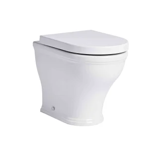 Roper Rhodes 490mm Langford Back To Wall Pan - White