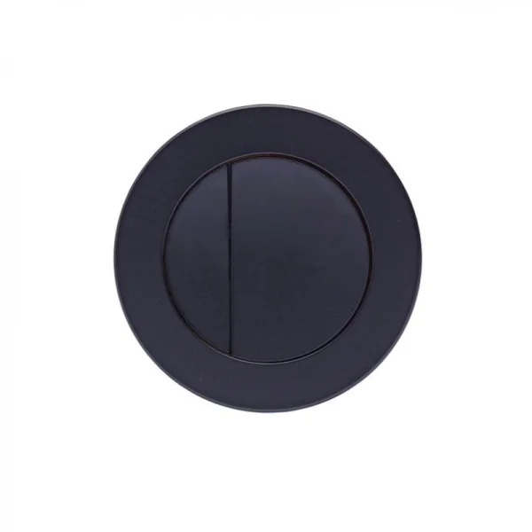 Roper Rhodes Round Dual Flush Button - Black
