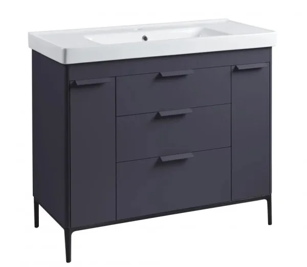 Roper Rhodes Fairmont 1000mm Freestanding Unit - Matt Carbon