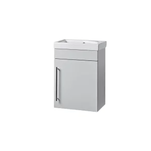 Roper Rhodes 450mm Esta Wall Mounted Unit - Light Grey