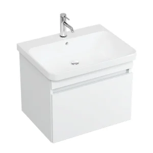 Britton Dalston 600mm Basin 1 Tap Hole White