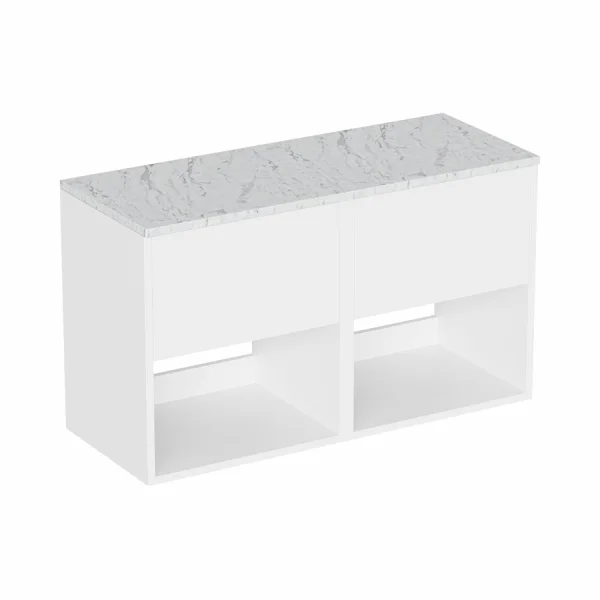 Britton Hackney Worktop 1000mm Carrara