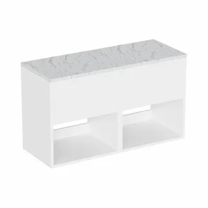 Britton Hackney Worktop 1000mm Carrara