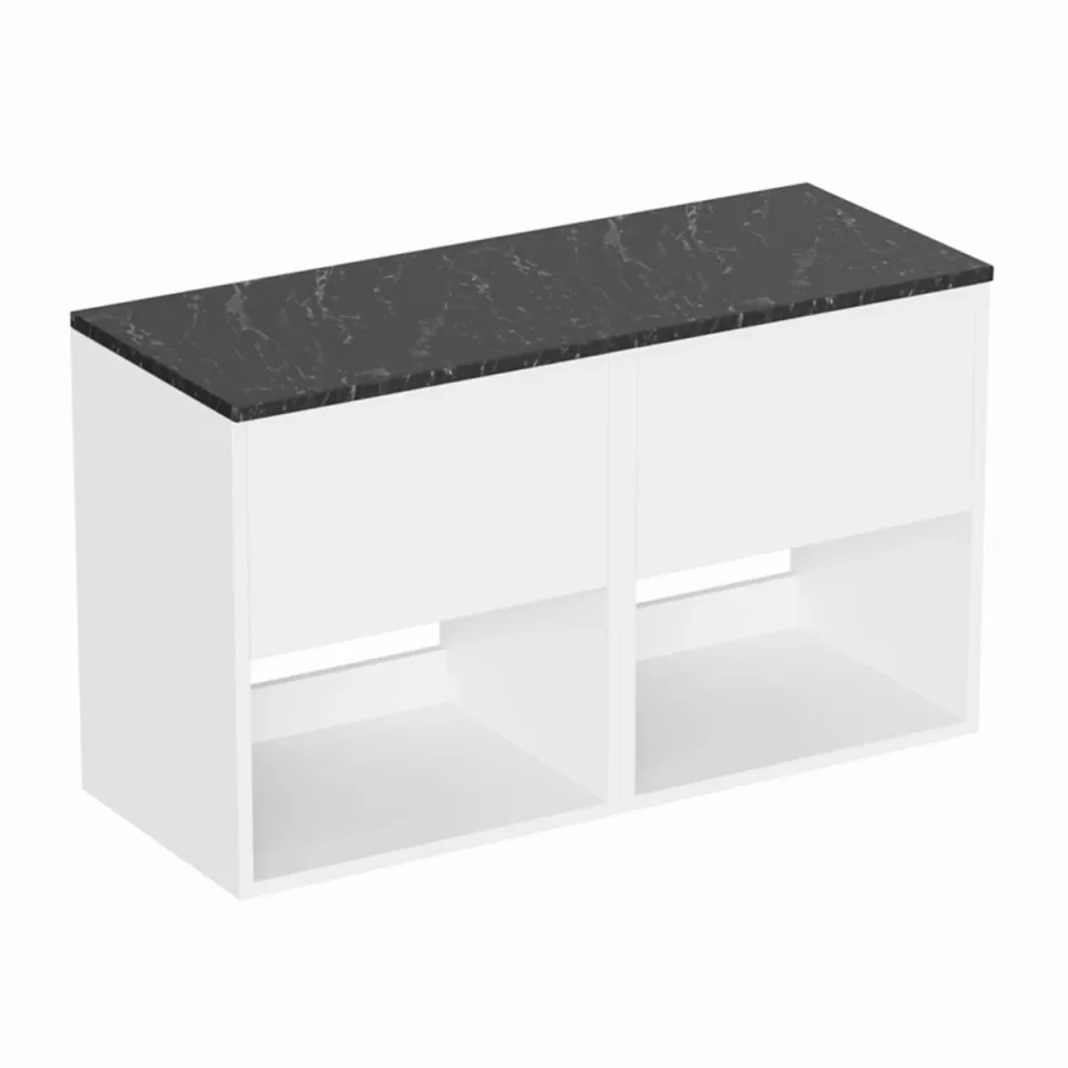 Britton Hackney Worktop 1000mm Marquina detail view - Image 1