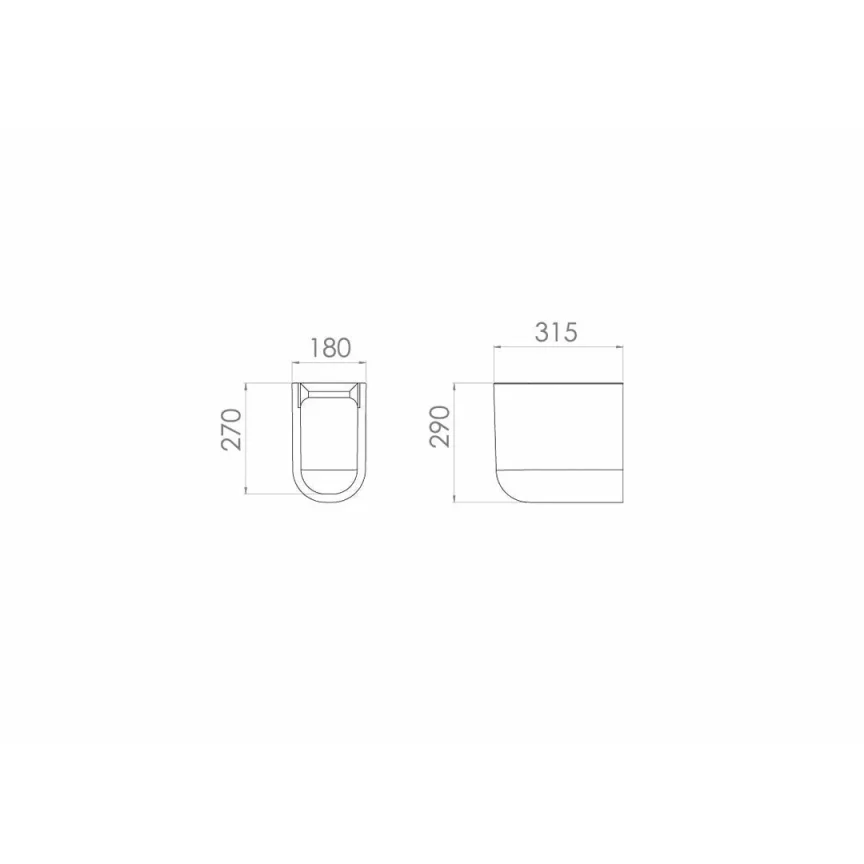 Saneux Air Semi-pedestal detail view - Image 3