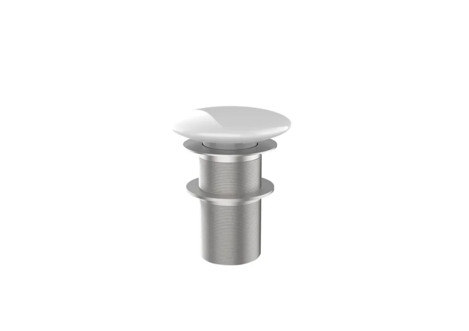 Saneux Sienna Round Ceramic Clicker Unslotted Waste (for Si036rcb, Si050scb, Si055rcb) detail view - Image 1