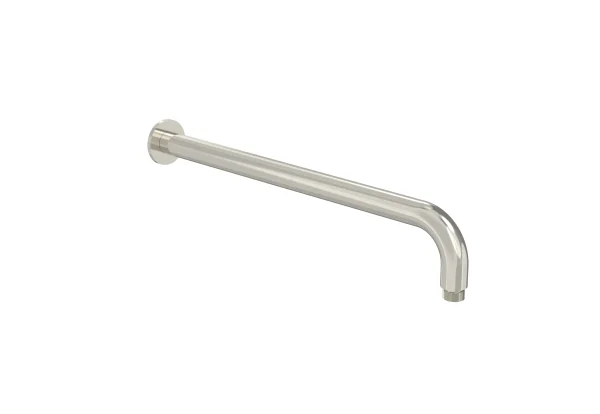 Saneux Cos 400mm Wall Mounted Shower Arm - Brushed Nickel