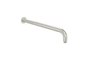 Saneux Cos 400mm Wall Mounted Shower Arm - Brushed Nickel