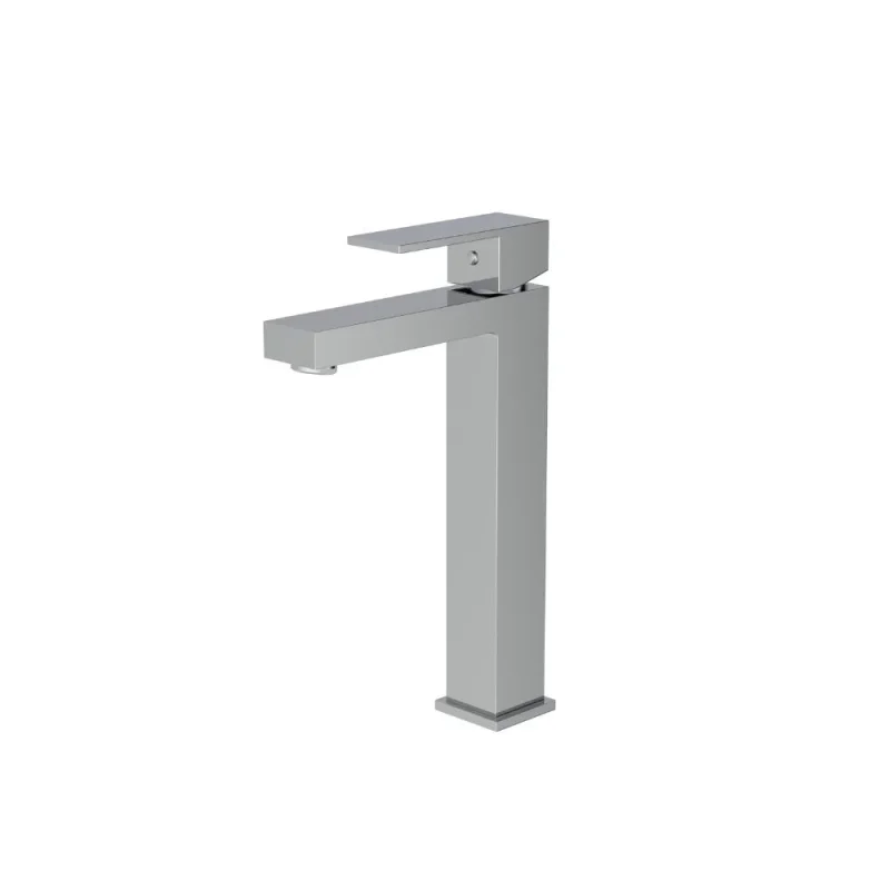 Saneux Tooga Tall Basin Mixer - Chrome detail view - Image 1