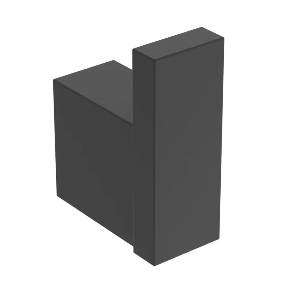 Saneux Tooga Robe Hook - Matte Black detail view - Image 1