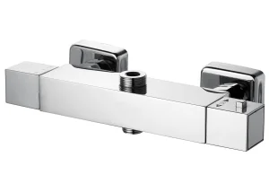 Saneux Tooga 1 Way Thermostatic Bar Valve - Chrome