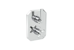 Saneux Cromwell 2 Way Thermostatic Shower Valve Kit With Lever Handles - Chrome
