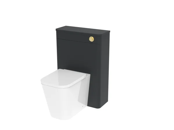Saneux Hyde 60cm Wc Unit - Matte Anthracite