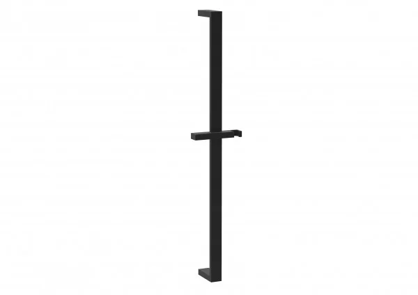 Saneux Tooga Square Shower Slider Rail - Matte Black