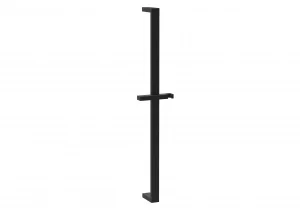 Saneux Tooga Square Shower Slider Rail - Matte Black