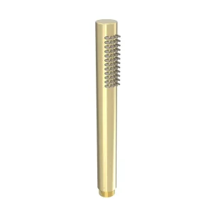 Saneux Cos Slim Round Shower Handset - Brushed Brass