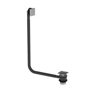 Saneux Tooga Easy Clean Overflow & Clicker Waste - Chrome