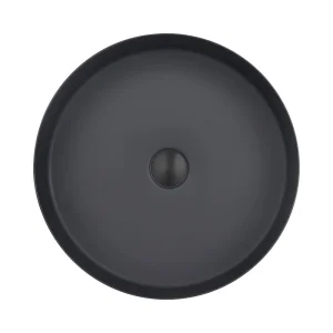 Just Taps Vos Matt Black Grade 316 Stainless Steel Counter Top Basin