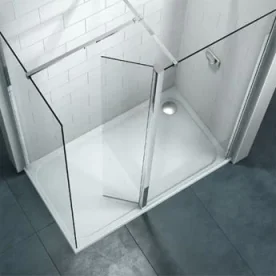 Merlyn Touchstone Slip Resistant Rectangular Tray 900 X 800mm detail view - Image 3