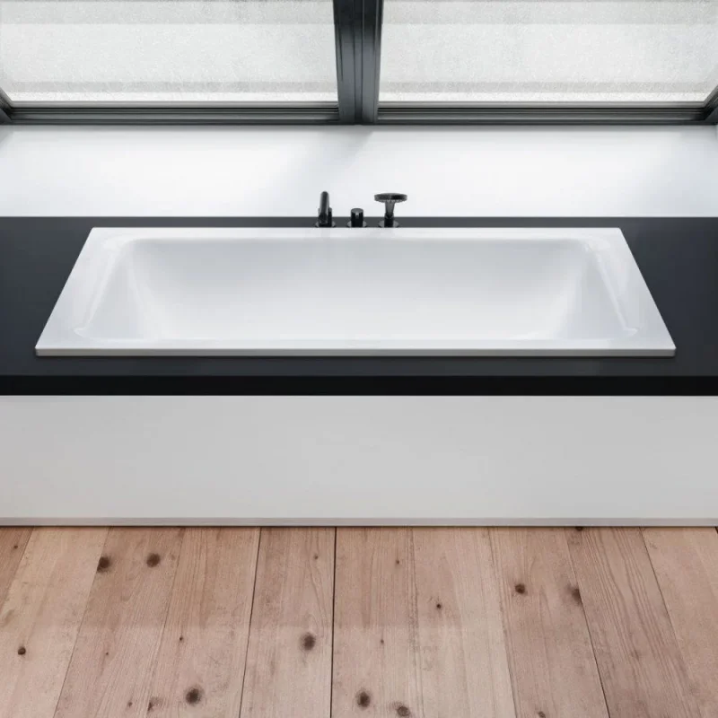 Bette Select Duo 1700 750mm White detail view - Image 2