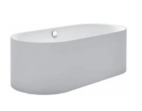 Bette Lux Oval Silhouette 1700 750mm White detail view - Image 1