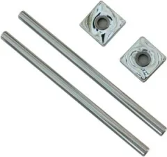 Jis Square Pipe Kit Polished Stainless Steel