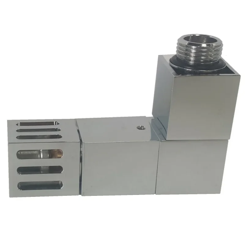 Jis Square Streamline Trv Polished Stainless Steel detail view - Image 1