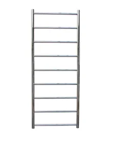 Jis Lindfield 1275 X 520mm Radiator For Cylindrical Electric Only Heating Satin Stainless Steel