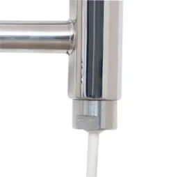 Jis Lindfield 1275 X 520mm Radiator For Cylindrical Electric Only Heating Satin Stainless Steel detail view - Image 2