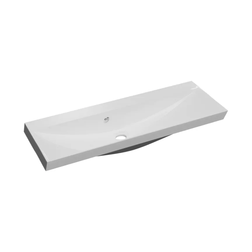 Faeber Silkstone Arc 1200mm Gloss Basin product image - Image 1