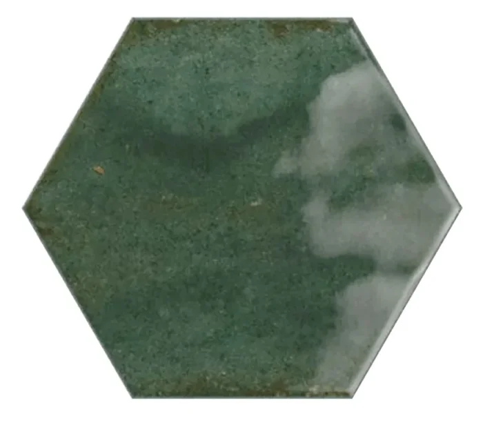 Hope Olive Hexagon Tile Polished product image - Image 1