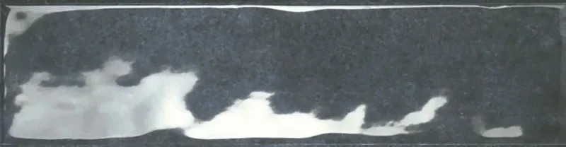 European Tiles Earth Atlantic Blue Wall Tile Porcelain Gloss 7.5x30cm product image - Image 1