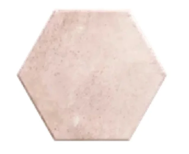 European Tiles Hope Hex Rose 15x17.3 Polished product image - Image 1