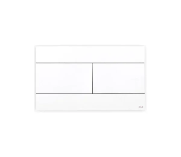 Oli Slim White Soft Touch Flush Plate Manual K