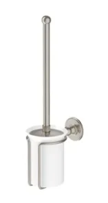 Britton Wc Brush Holder Brushed Nickel product image - Image 1
