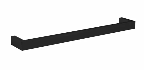 ThermoGroup 7087 600mm Square Rail - Matt Black product image - Image 1