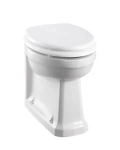 Burlington Back To Wall Pan - White (excl. Concealed Cistern)