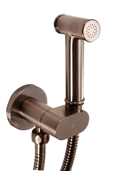Just Taps Douche Set With Safety Stop Brushed Bronze
