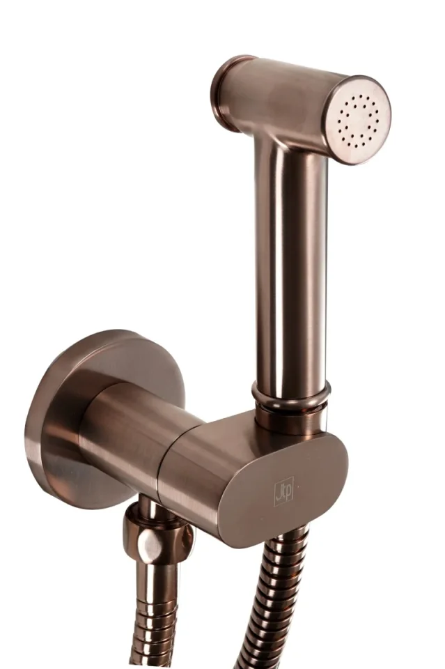 Just Taps Douche Set With Safety Stop Brushed Bronze product image - Image 1