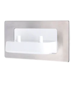 Proofvision Electric Toothbrush Charger Twin Brushed Steel